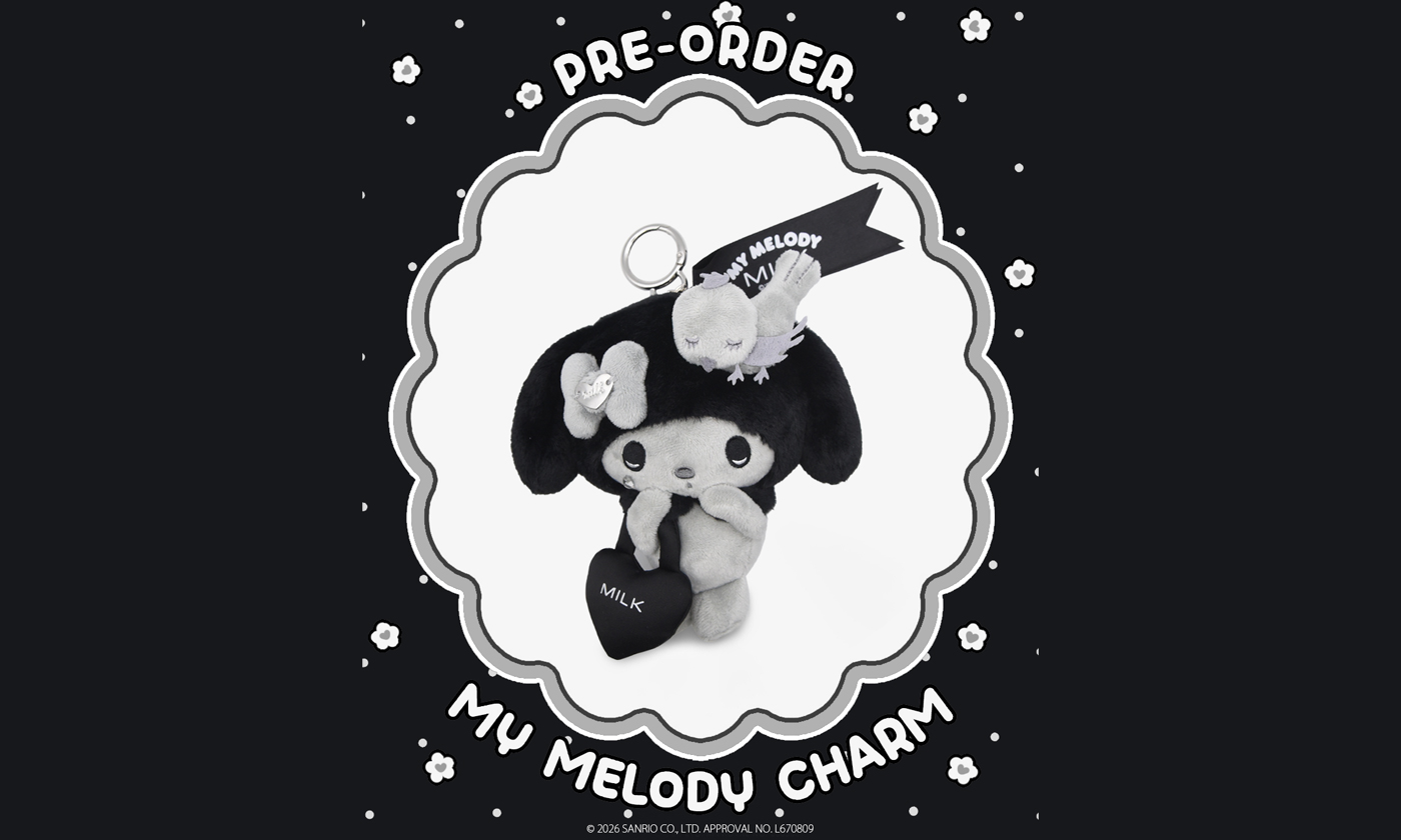 MY MELODY ♡ MILK マスコットチャーム 第2弾が登場